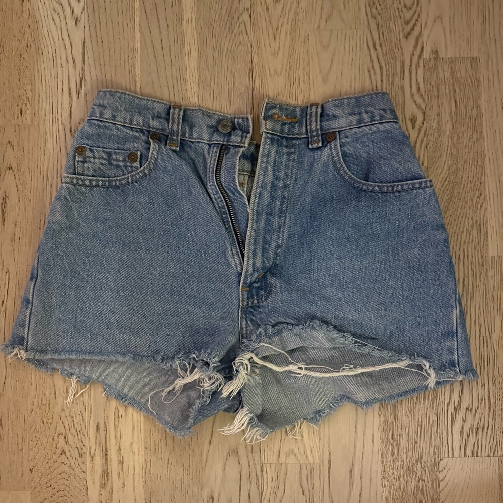 Levi Denim High-Waisted Women Shorts